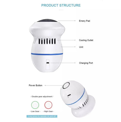 Rechargeable electric callus remover — product photo 5